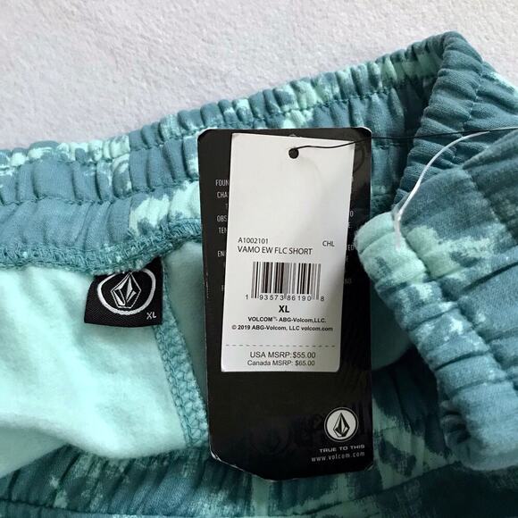 Volcom NWT Tye Dye Sweat Shorts Men XL - Picture 8 of 10